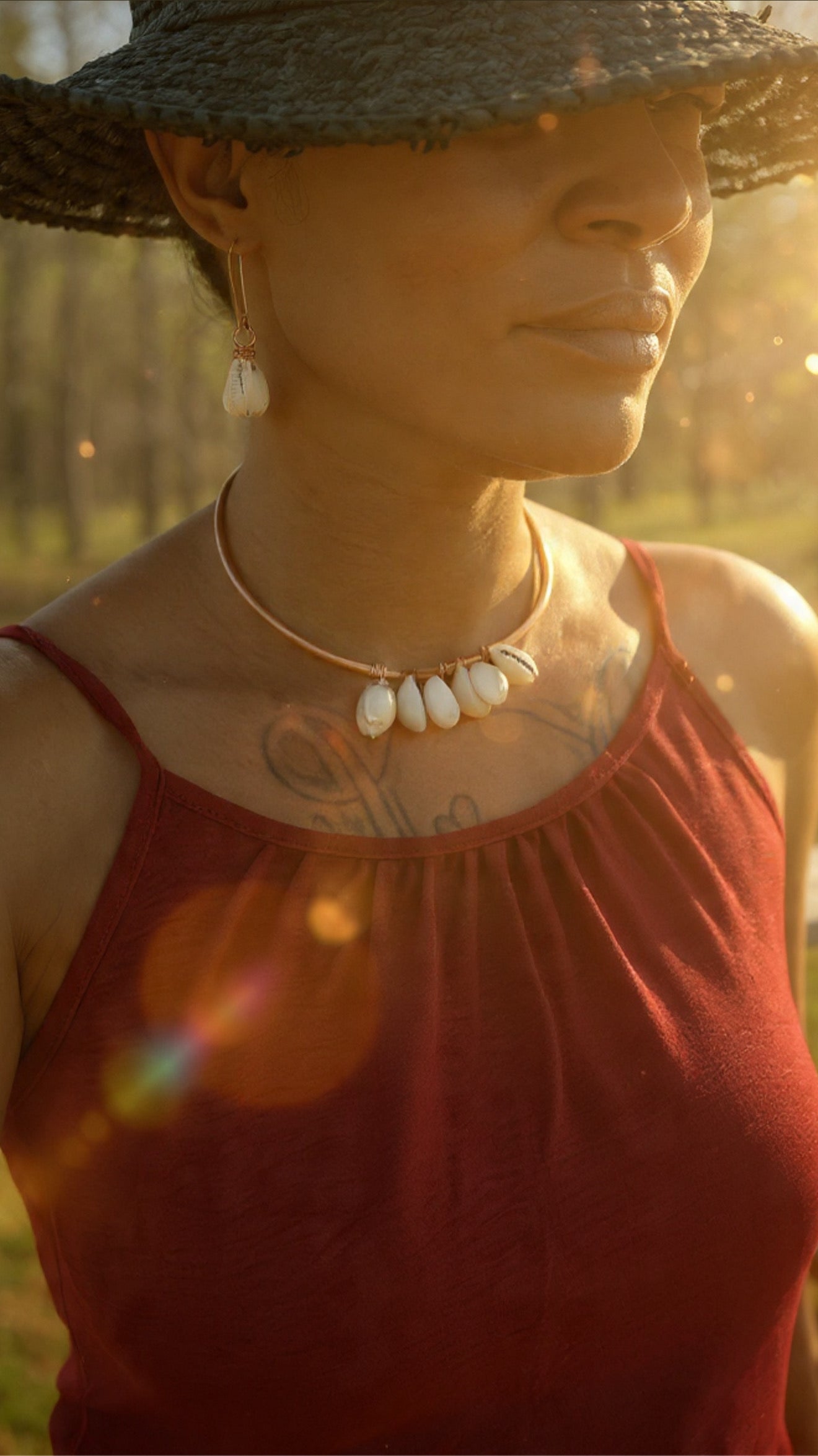 Solid Copper Choker 6G